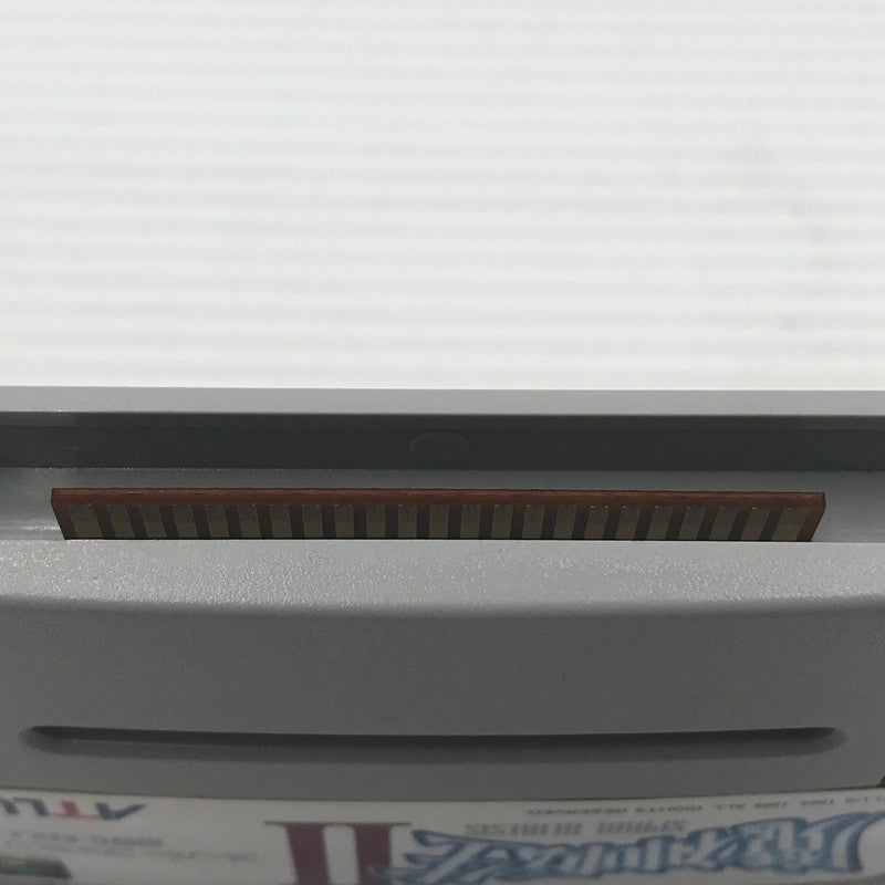 【現状渡し品】 スーパーファミコン ソフト 魔神転生 II SFC 本体のみ 動作確認済み ヤケ・他店のバーコードシールの貼付あり 023-260917-ti-15-tagh 万代Net店