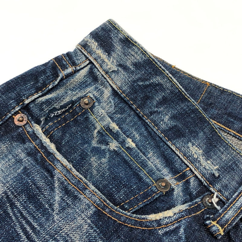 【現状渡し品】【メンズ】 ETERNAL エターナル 53471 デニムパンツ ボトムス 156-260115-hn-05-fur サイズ：34 カラー：インディゴ 万代Net店