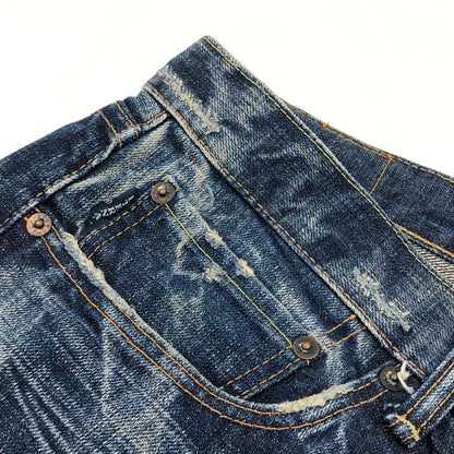 【現状渡し品】【メンズ】 ETERNAL エターナル 53471 デニムパンツ ボトムス 156-260115-hn-05-fur サイズ：34 カラー：インディゴ 万代Net店