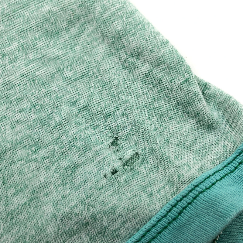 【ジャンク品】【メンズ】 RUSSEL ラッセル "SHAMROCK BAND" S/S TEE 金タグ初期 半袖Tシャツ トップス 146-260628-hn-07-fur サイズ：L カラー：グリーン系 万代Net店