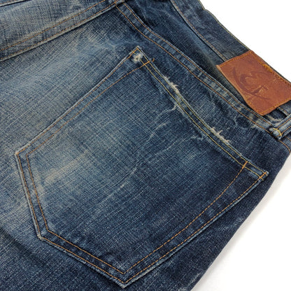 【現状渡し品】【メンズ】 ETERNAL エターナル 53471 デニムパンツ ボトムス 156-260115-hn-05-fur サイズ：34 カラー：インディゴ 万代Net店