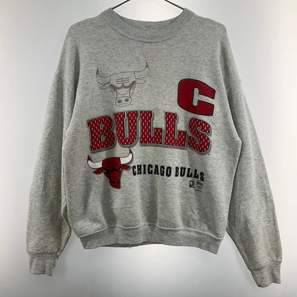 【中古品】【メンズ】 フルーツオブザルーム "CHICAGO BULLS"USEDスウェット 147-260329-SS-05-iwa サイズ：L カラー：グレー 万代Net店