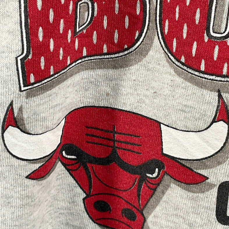 【中古品】【メンズ】 フルーツオブザルーム "CHICAGO BULLS"USEDスウェット 147-260329-SS-05-iwa サイズ：L カラー：グレー 万代Net店
