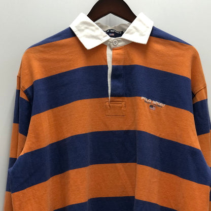 【中古品】【メンズ】 POLO SPORTS ポロスポーツ POLO SPORT ラガーシャツ (fuz) 147-250628-SU-08-tom サイズ：XL 万代Net店