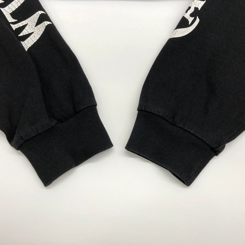 【ジャンク品】【メンズ】 CAPTAINS HELM キャプテンズヘルム L/S TEE ロングスリーブ 長袖Tシャツ トップス 142-250721-hn-03-fur サイズ：L カラー：ブラック/ホワイト 万代Net店