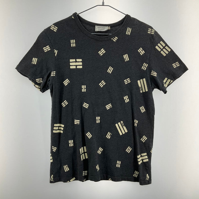 【中古品】【メンズ】 MAISON KITSUNE メゾンキツネ S/SプリントTee 141-260329-SS-07-iwa サイズ：L カラー：グレー 万代Net店