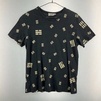 【中古品】【メンズ】 MAISON KITSUNE メゾンキツネ S/SプリントTee 141-260329-SS-07-iwa サイズ：L カラー：グレー 万代Net店