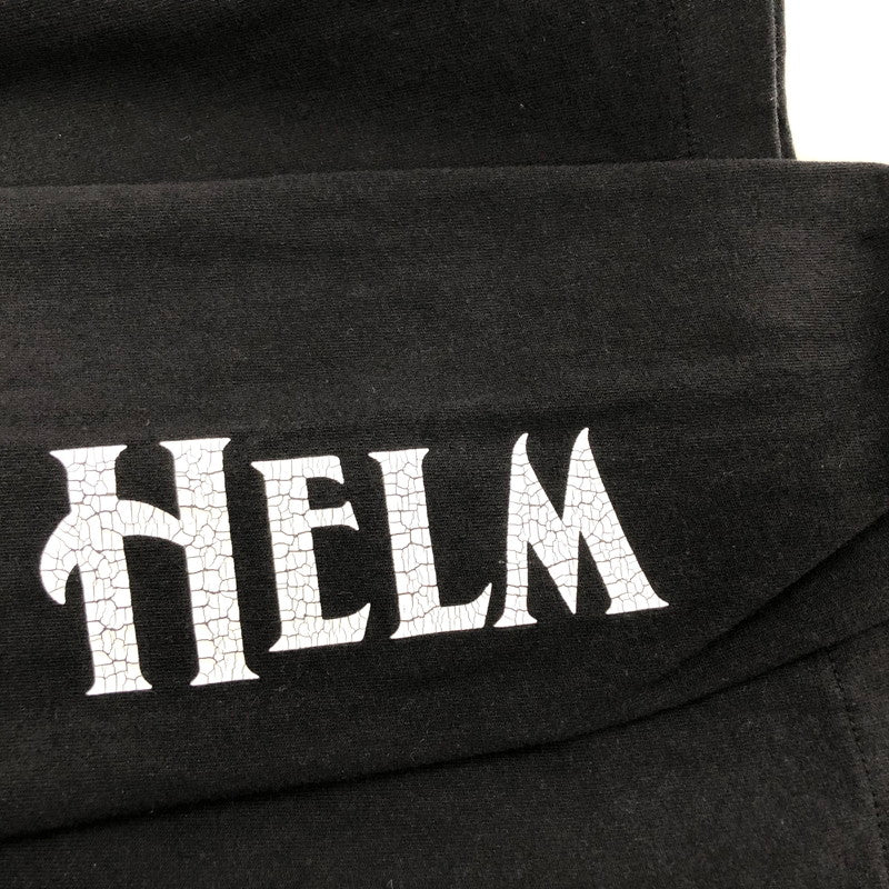 【ジャンク品】【メンズ】 CAPTAINS HELM キャプテンズヘルム L/S TEE ロングスリーブ 長袖Tシャツ トップス 142-250721-hn-03-fur サイズ：L カラー：ブラック/ホワイト 万代Net店