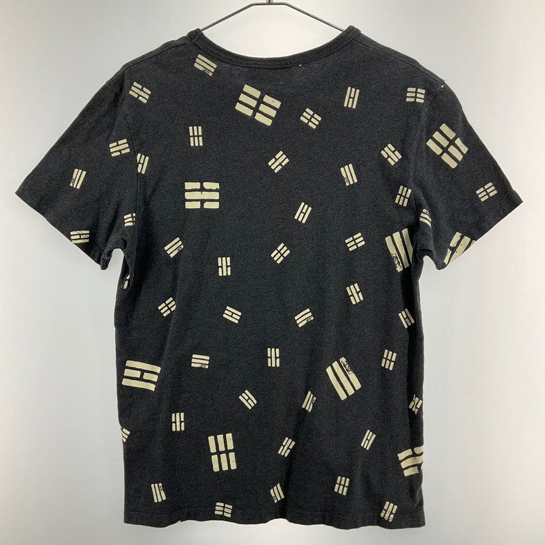 【中古品】【メンズ】 MAISON KITSUNE メゾンキツネ S/SプリントTee 141-260329-SS-07-iwa サイズ：L カラー：グレー 万代Net店