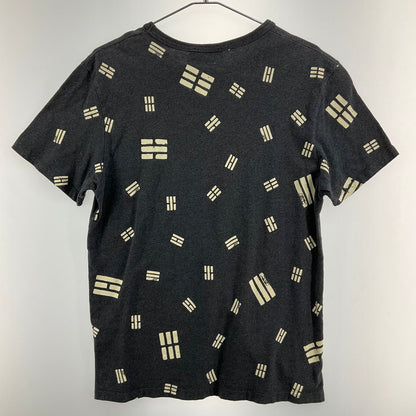 【中古品】【メンズ】 MAISON KITSUNE メゾンキツネ S/SプリントTee 141-260329-SS-07-iwa サイズ：L カラー：グレー 万代Net店