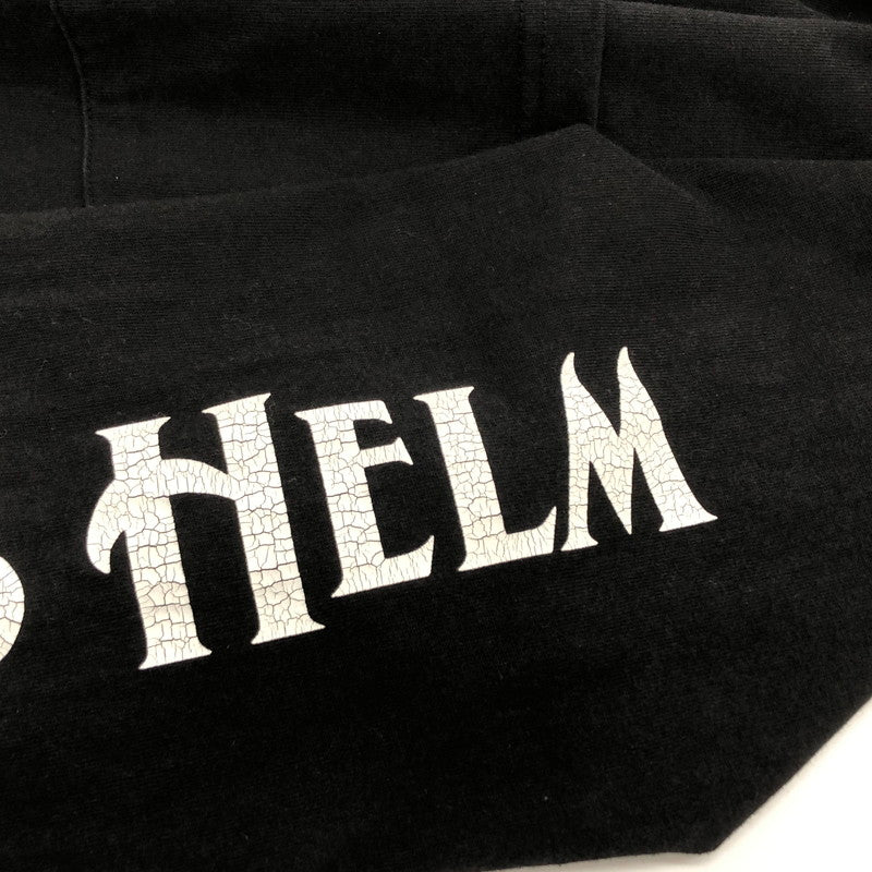 【ジャンク品】【メンズ】 CAPTAINS HELM キャプテンズヘルム L/S TEE ロングスリーブ 長袖Tシャツ トップス 142-250721-hn-03-fur サイズ：L カラー：ブラック/ホワイト 万代Net店