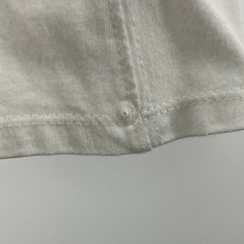 【中古品】【メンズ】 1piu1uguale3 RELAX ウノピゥウノウグァーレトレ リラックス UST-23034JI RHINE STONE S/S TEE 141-260329-SS-08-iwa サイズ：L カラー：ホワイト 万代Net店