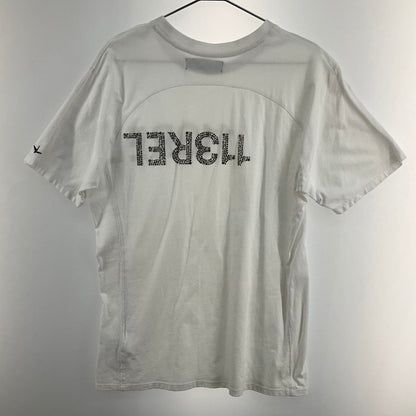 【中古品】【メンズ】 1piu1uguale3 RELAX ウノピゥウノウグァーレトレ リラックス UST-23034JI RHINE STONE S/S TEE 141-260329-SS-08-iwa サイズ：L カラー：ホワイト 万代Net店