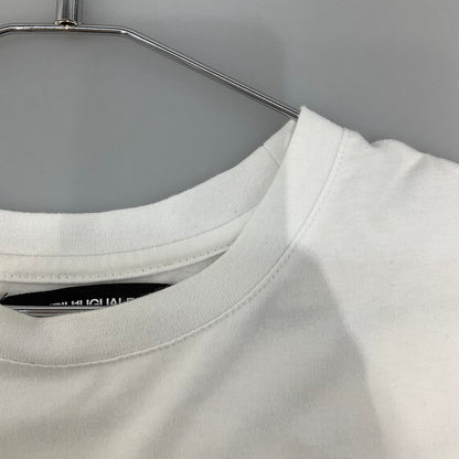 【中古品】【メンズ】 1piu1uguale3 RELAX ウノピゥウノウグァーレトレ リラックス UST-23034JI RHINE STONE S/S TEE 141-260329-SS-08-iwa サイズ：L カラー：ホワイト 万代Net店