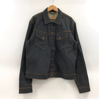 【中古品】【メンズ】 NUDIE JEANS ヌーディージーンズ ORGANIC DRY DENIM JACKET ”DRY STREAKY” NJ3724 オーガニック ドライ デニムジャケット ドライストリーキー アウター 140-260628-hn-10-fur サイズ：XXL カラー：インディゴ 万代Net店