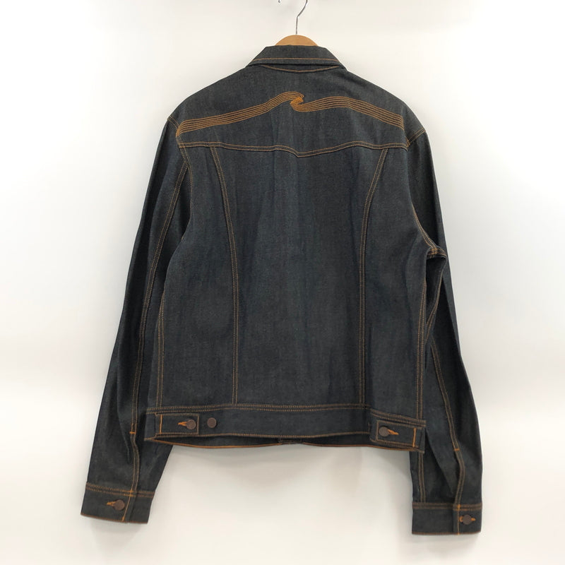 【中古品】【メンズ】 NUDIE JEANS ヌーディージーンズ ORGANIC DRY DENIM JACKET ”DRY STREAKY” NJ3724 オーガニック ドライ デニムジャケット ドライストリーキー アウター 140-260628-hn-10-fur サイズ：XXL カラー：インディゴ 万代Net店