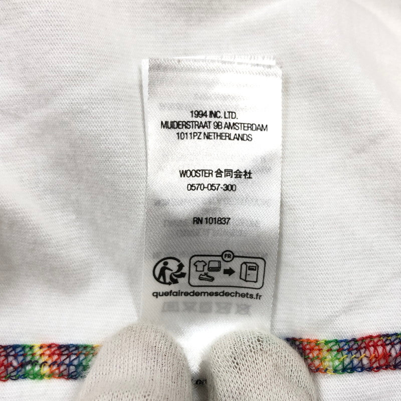 【中古品】【メンズ】 Supreme シュプリーム × COOGI クージー 23SS RAGLAN S/S TOP ラグラン 半袖Tシャツ トップス 149-260408-hn-01-fur サイズ：S カラー：ホワイト 万代Net店