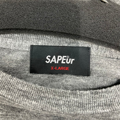 【中古品】【メンズ】 SAPEUR 浜田雅功 MIND IN SHIBAKUZO TEE 147-260329-SS-09-iwa サイズ：XL カラー：グレー 万代Net店