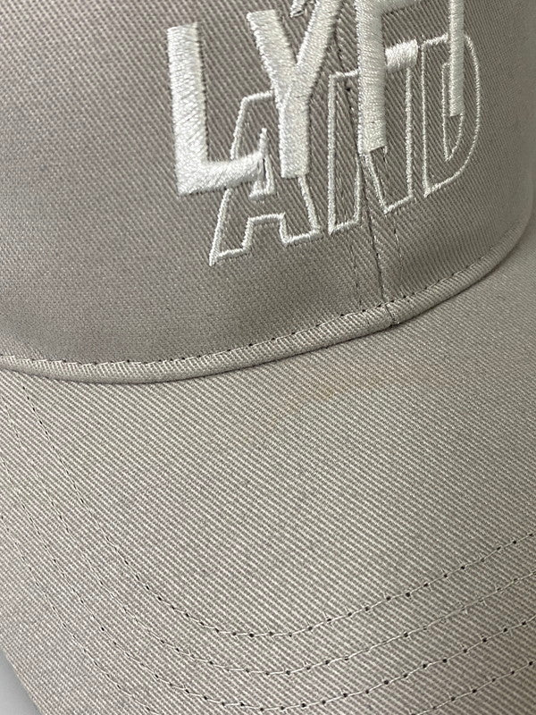 【中古品】【メンズ】 LFYT×WIND AND SEA ラファイエット ウィンダンシー LOGO CAP ロゴ キャップ 185-260618-KS-05-min サイズ：F カラー：グレー 万代Net店