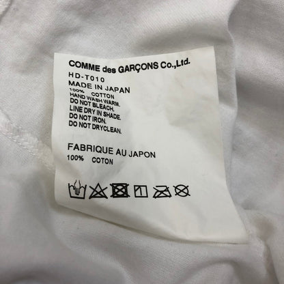 【中古品】【メンズ】 COMME des GARCONS HOMME コムデギャルソンオム COMME des GARCONS HOMME コムデギャルソン オム 綿天竺 L/S Tシャツ HD-T010 140-240815-SU-16-tom カラー：ホワイト 万代Net店