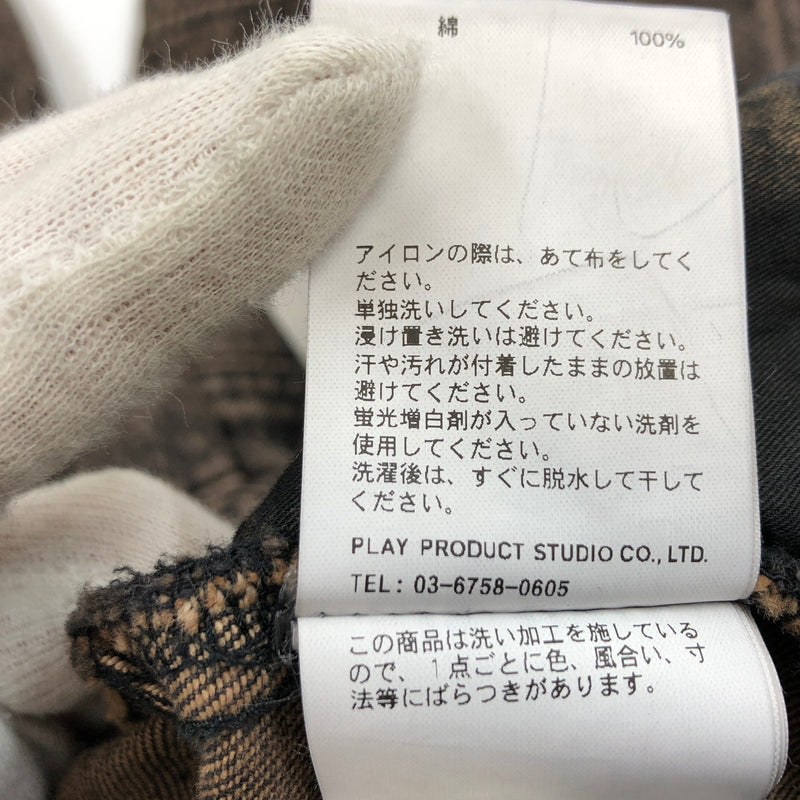 【中古品】【メンズ】 PRANKPROJECT プランクプロジェクト VINTAGE CARGO DENIM PANTS 31232465401 ヴィンテージカーゴデニムパンツ ボトムス 168-260629-hn-03-fur サイズ：36 カラー：ブラウン系 万代Net店