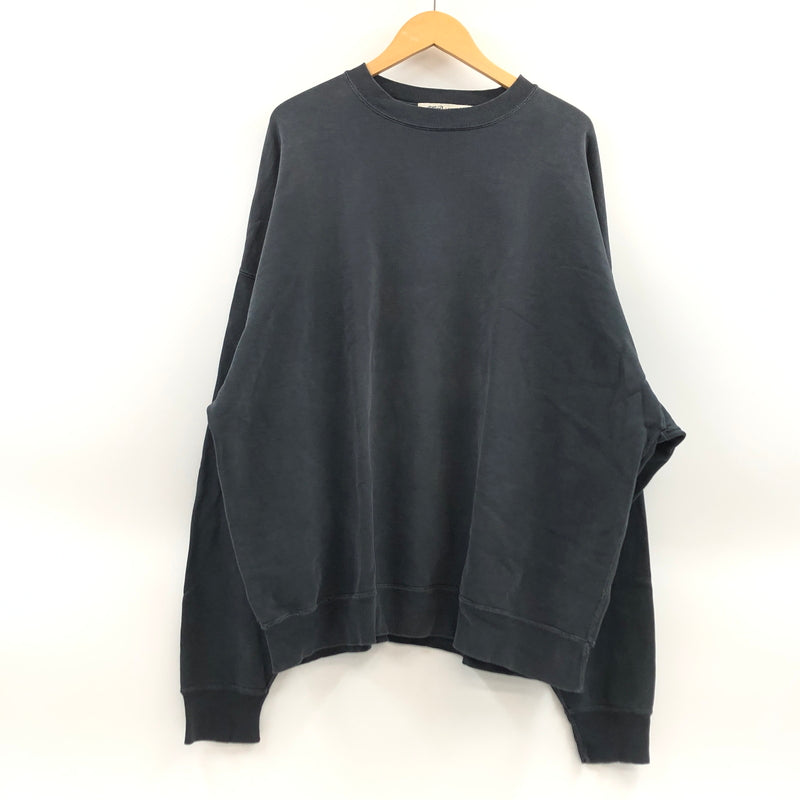 【現状渡し品】【メンズ】 REMI RELIEF レミレリーフ CREWNECK SWEATSHIRT クルーネック スウェットシャツ トレーナー トップス 145-260629-hn-04-fur サイズ：M カラー：チャコール系 万代Net店