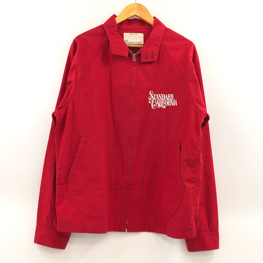 【中古品】【メンズ】 STANDARD CALIFORNIA スタンダードカリフォルニア SD UTILITY SWING TOP SDユーティリティー スウィングトップ ジャケット アウター 140-260629-hn-06-fur サイズ：L カラー：レッド 万代Net店