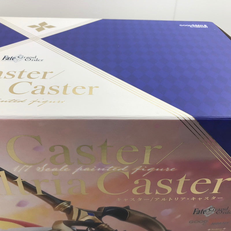 【中古美品】 グッドスマイルカンパニー Fate/Grand Order キャスター/アルトリア・キャスター 1/7スケール フィギュア 未開封 側面テープのはがし跡あり 053-260918-ti-10-tagh 万代Net店