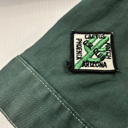 【中古品】【メンズ】 BIG SMITH ビッグスミス 70's WAPPEN CUSTOM DENIM JACKET 70年代 ワッペンカスタム デニムジャケット ライトアウター ヴィンテージ 145-250909-nm-11-tei サイズ：表記40 カラー：オリーブグリーン 万代Net店