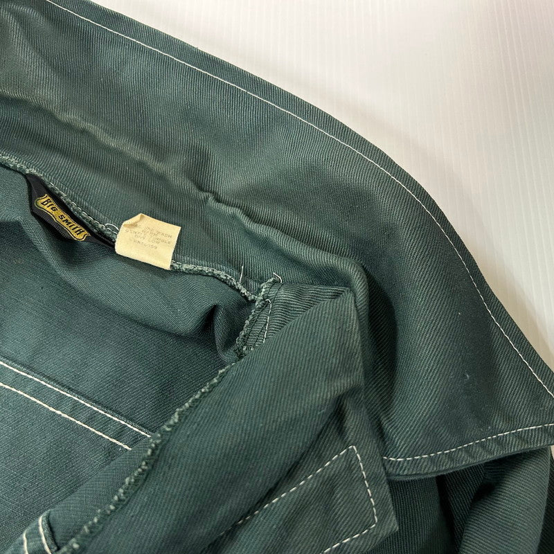 【中古品】【メンズ】 BIG SMITH ビッグスミス 70's WAPPEN CUSTOM DENIM JACKET 70年代 ワッペンカスタム デニムジャケット ライトアウター ヴィンテージ 145-250909-nm-11-tei サイズ：表記40 カラー：オリーブグリーン 万代Net店