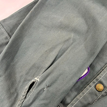 【中古品】【メンズ】 BIG SMITH ビッグスミス 70's WAPPEN CUSTOM DENIM JACKET 70年代 ワッペンカスタム デニムジャケット ライトアウター ヴィンテージ 145-250909-nm-11-tei サイズ：表記40 カラー：オリーブグリーン 万代Net店