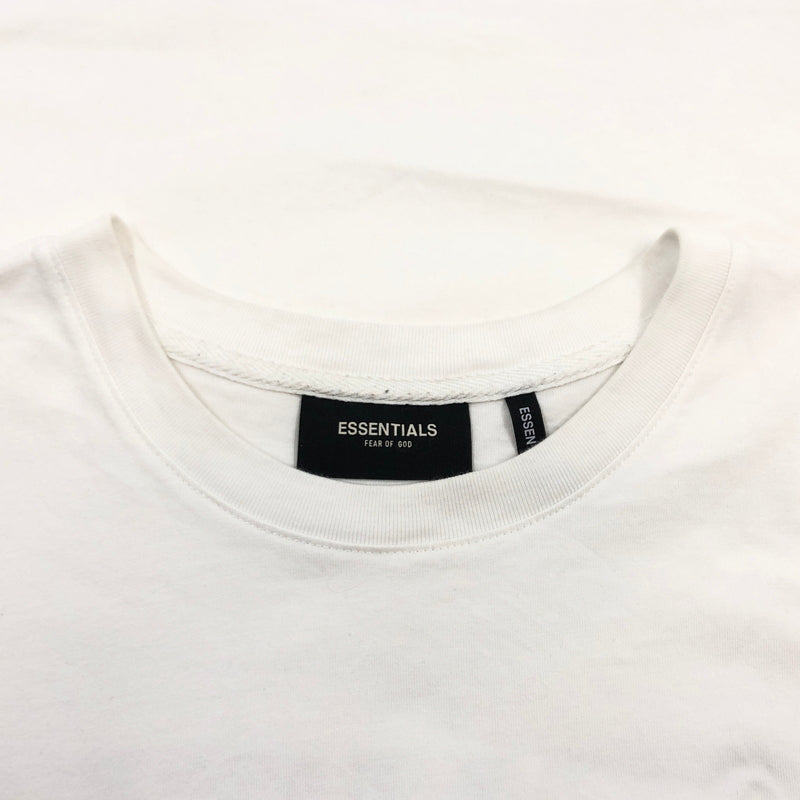 【中古品】【メンズ】 FOG ESSENTIALS エッセンシャルズ BACK LOGO PRINT S/S TEE バックロゴ プリント 半袖Tシャツ トップス 142-260629-hn-08-fur サイズ：L カラー：ホワイト 万代Net店