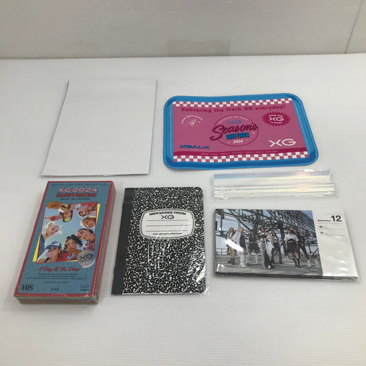 【中古品】 XG 2024 SEASON'S GREETINGS ※欠品多数 084-260331-yk-04-tag 万代Net店