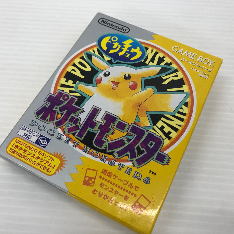 【中古品】 ポケットモンスター ピカチュウ ゲームボーイソフト ポケモン GB 023-260830-ns-03-teih 万代Net店