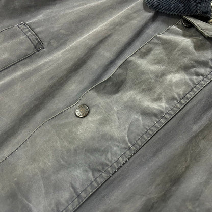 【現状渡し品】【メンズ】 OXFORD BLUE オックスフォード WAX COTTON JACKET ワックス コットン ジャケット アウター オイルドジャケット 英国製 145-250909-nm-16-tei サイズ：不明 カラー：ネイビー/グレー系 万代Net店