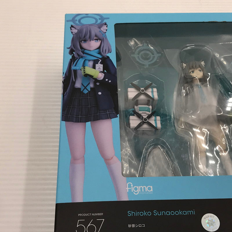【中古美品】 figma ブルーアーカイブ 567 砂狼シロコ 053-260519-ti-04-tagh 万代Net店