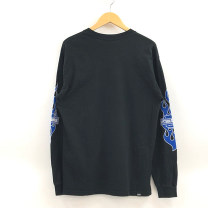 【中古品】【メンズ】 HYSTERIC GLAMOUR ヒステリックグラマー 25SS MOTOR CITY BABY L/S TEE 02251CL01 長袖Tシャツ トップス 140-260629-hn-10-fur サイズ：M カラー：ブラック 万代Net店