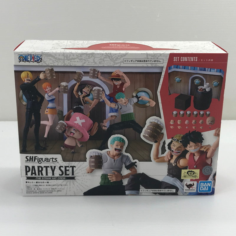 【中古美品】 S.H.Figuarts ワンピース 宴セット -麦わらの一味- オプションパーツセット 未開封 047-260918-ti-13-tagh 万代Net店