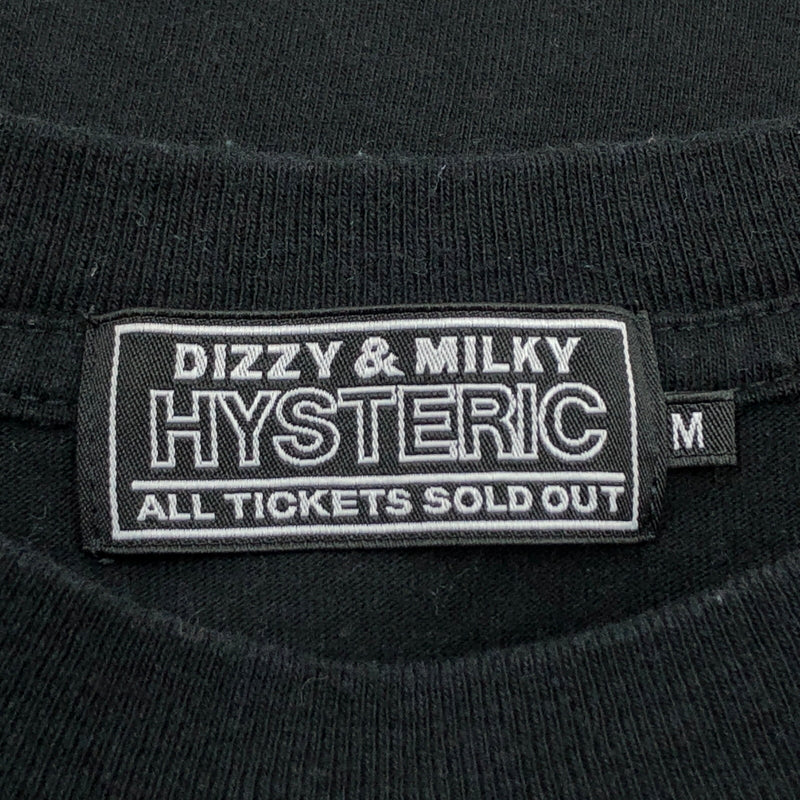 【中古品】【メンズ】 HYSTERIC GLAMOUR ヒステリックグラマー 25SS MOTOR CITY BABY L/S TEE 02251CL01 長袖Tシャツ トップス 140-260629-hn-10-fur サイズ：M カラー：ブラック 万代Net店