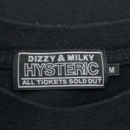 【中古品】【メンズ】 HYSTERIC GLAMOUR ヒステリックグラマー 25SS MOTOR CITY BABY L/S TEE 02251CL01 長袖Tシャツ トップス 140-260629-hn-10-fur サイズ：M カラー：ブラック 万代Net店