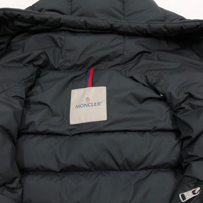 【中古品】【メンズ】 MONCLER モンクレール VERMEILLE HOODED SHORT DOWN JACKET L10911A00006 ヴェルメイユ フード ショート ダウンジャケット アウター 141-260917-hn-04-fur サイズ：4 カラー：ブラック 万代Net店
