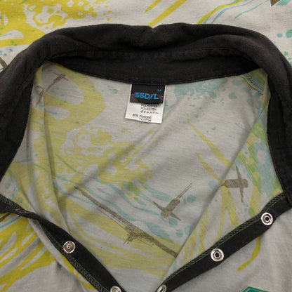 【現状渡し品】【メンズ】 55DSL フィフティーファイブディーエスエル 半袖シャツ トップス 141-251101-hn-01-fur サイズ：M カラー：グレー系 万代Net店