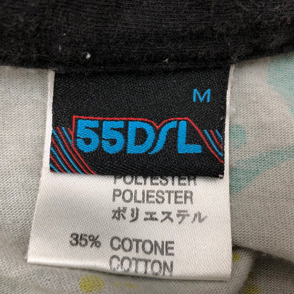 【現状渡し品】【メンズ】 55DSL フィフティーファイブディーエスエル 半袖シャツ トップス 141-251101-hn-01-fur サイズ：M カラー：グレー系 万代Net店