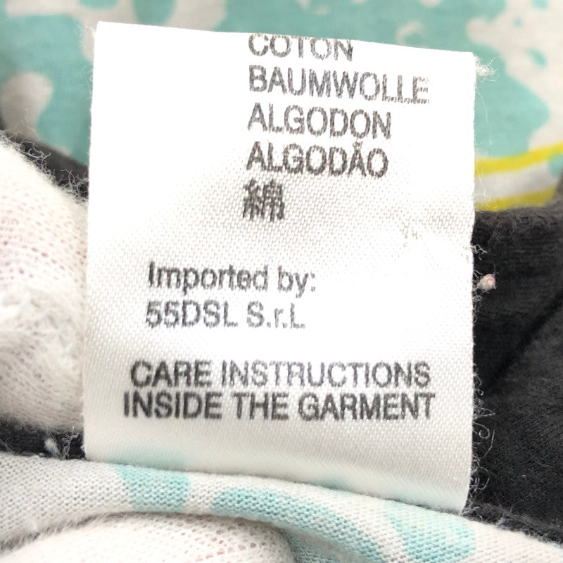 【現状渡し品】【メンズ】 55DSL フィフティーファイブディーエスエル 半袖シャツ トップス 141-251101-hn-01-fur サイズ：M カラー：グレー系 万代Net店