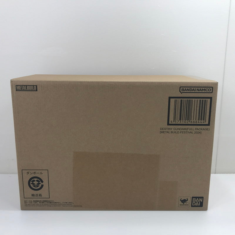 【中古美品】 バンダイ METAL BUILD デスティニーガンダム(フルパッケージ)[METAL BUILD FESTIVAL 2024] 輸送箱未開封 箱ヤケあり 056-260918-ti-15-tagh 万代Net店
