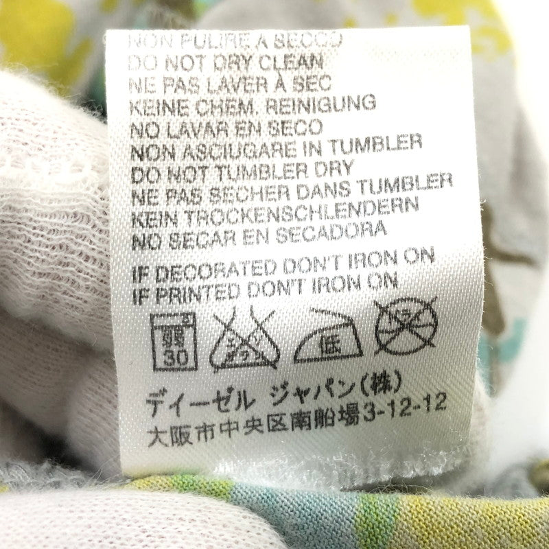 【現状渡し品】【メンズ】 55DSL フィフティーファイブディーエスエル 半袖シャツ トップス 141-251101-hn-01-fur サイズ：M カラー：グレー系 万代Net店