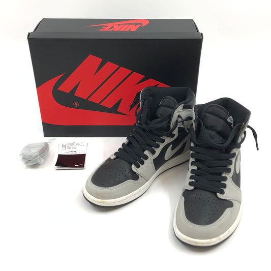 【中古品】【メンズ】 NIKE ナイキ AIR JORDAN 1 HIGH OG "SHADOW 2.0" 555088-035 エアジョーダン1 ハイ OG シャドウ 2.0 スニーカー シューズ 靴 160-260701-hn-03-fur サイズ：26.0cm US8 カラー：ブラック/グレー/ホワイト 万代Net店