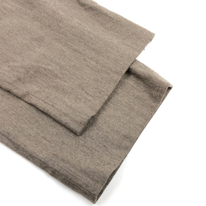 【現状渡し品】【メンズ】 GERMANO ジェルマーノ WOOL TUCK PANTS ウール タックパンツ ボトムス 152-260917-hn-07-fur サイズ：50 カラー：ブラウン 万代Net店