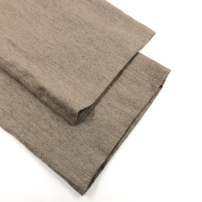【現状渡し品】【メンズ】 GERMANO ジェルマーノ WOOL TUCK PANTS ウール タックパンツ ボトムス 152-260917-hn-07-fur サイズ：50 カラー：ブラウン 万代Net店