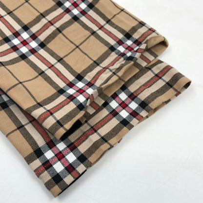 【中古品】【メンズ】 BAL バル SIDELINE CHECK PANTS サイドラインチェックパンツ ボトムス 151-260408-hn-04-fur サイズ：EXTRA LARGE(XL相当) カラー：ベージュ系/ブラック 万代Net店